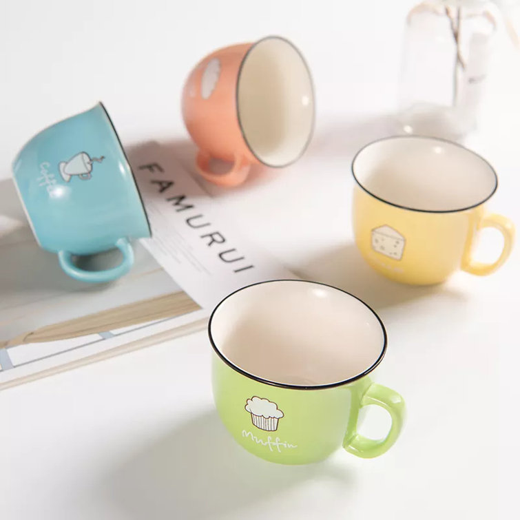 Winston Porter Coated Mugs Set Of 4 Wayfair